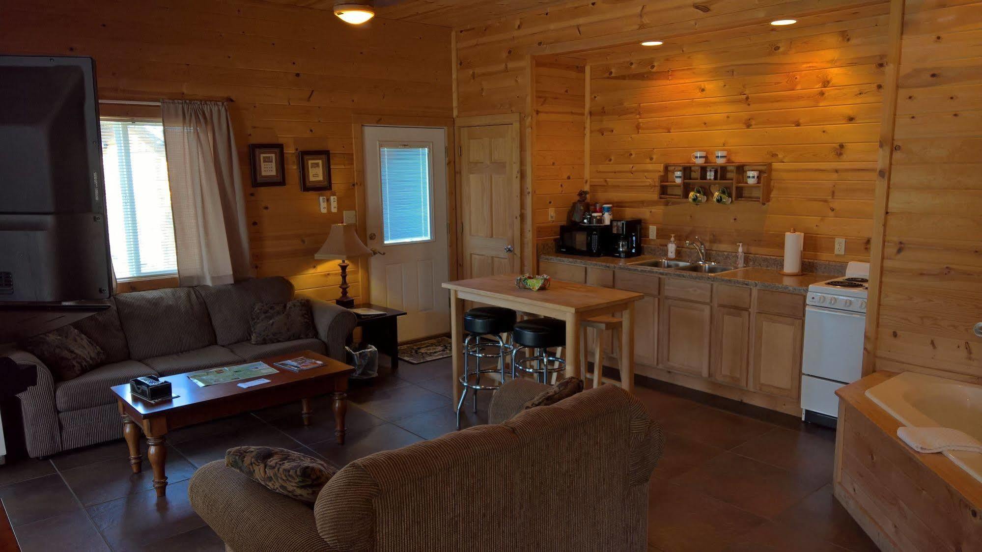 Ferienwohnung Cabins At Sugar Mountain Eureka Springs Exterior foto